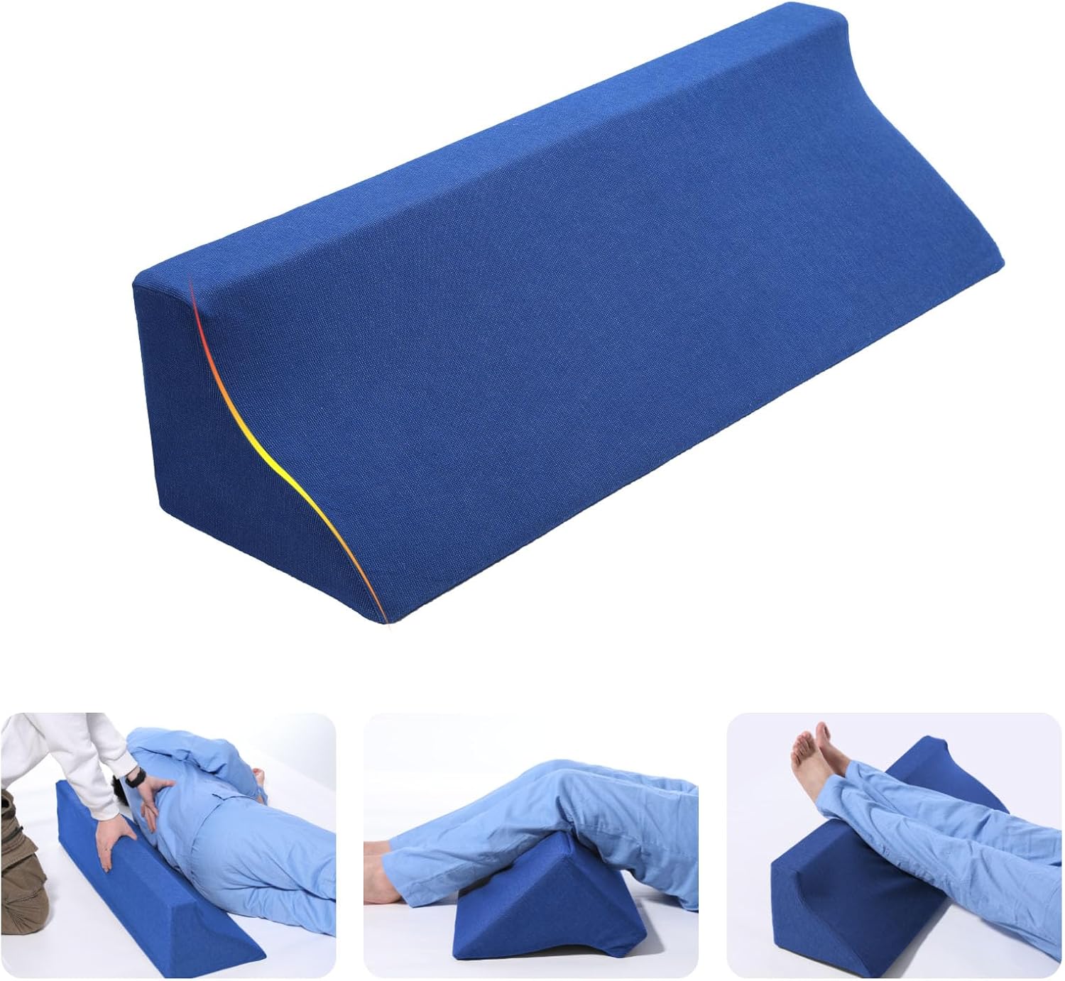 Body Side Wedge Pillow for Sleeping Waterproof Bed Wedges Body