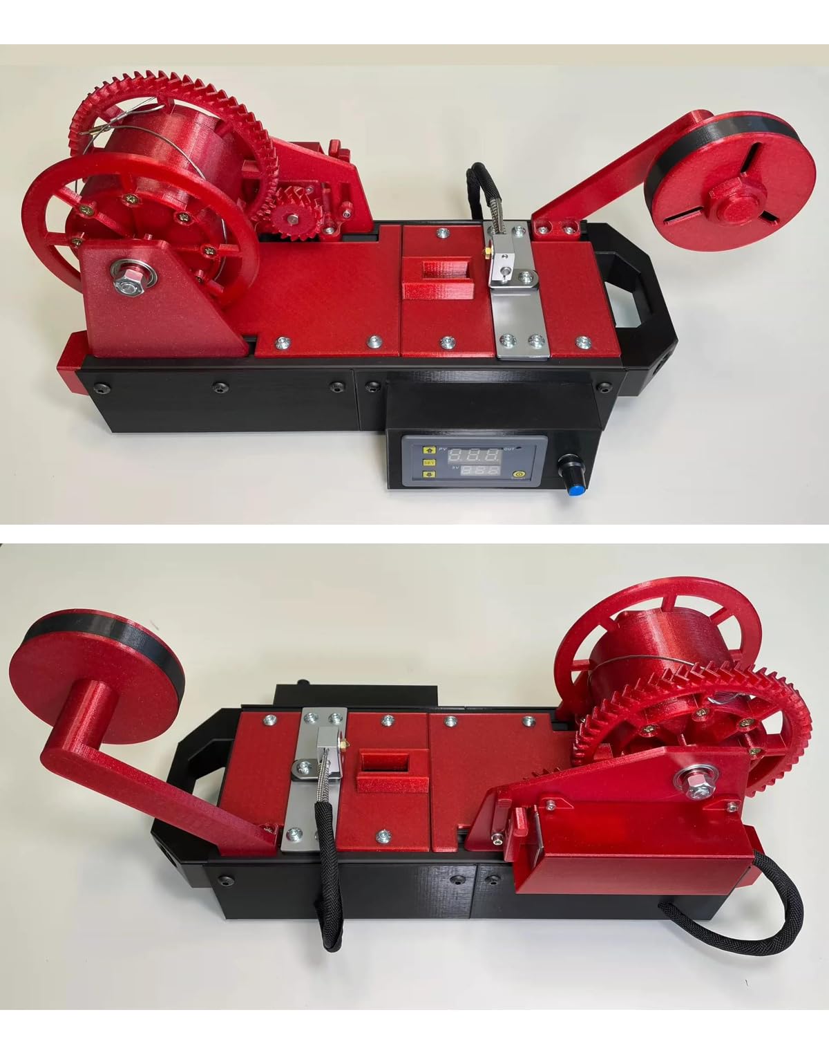 Machine à Fabriquer Du Filament 3D En Pet Recyclé, Recycleur De Bouteilles Imprimées En 3D, Filament 3D Pultrudé à Partir De Bouteilles En Plastique, Familles, Créateurs DIY, Petits Studios red