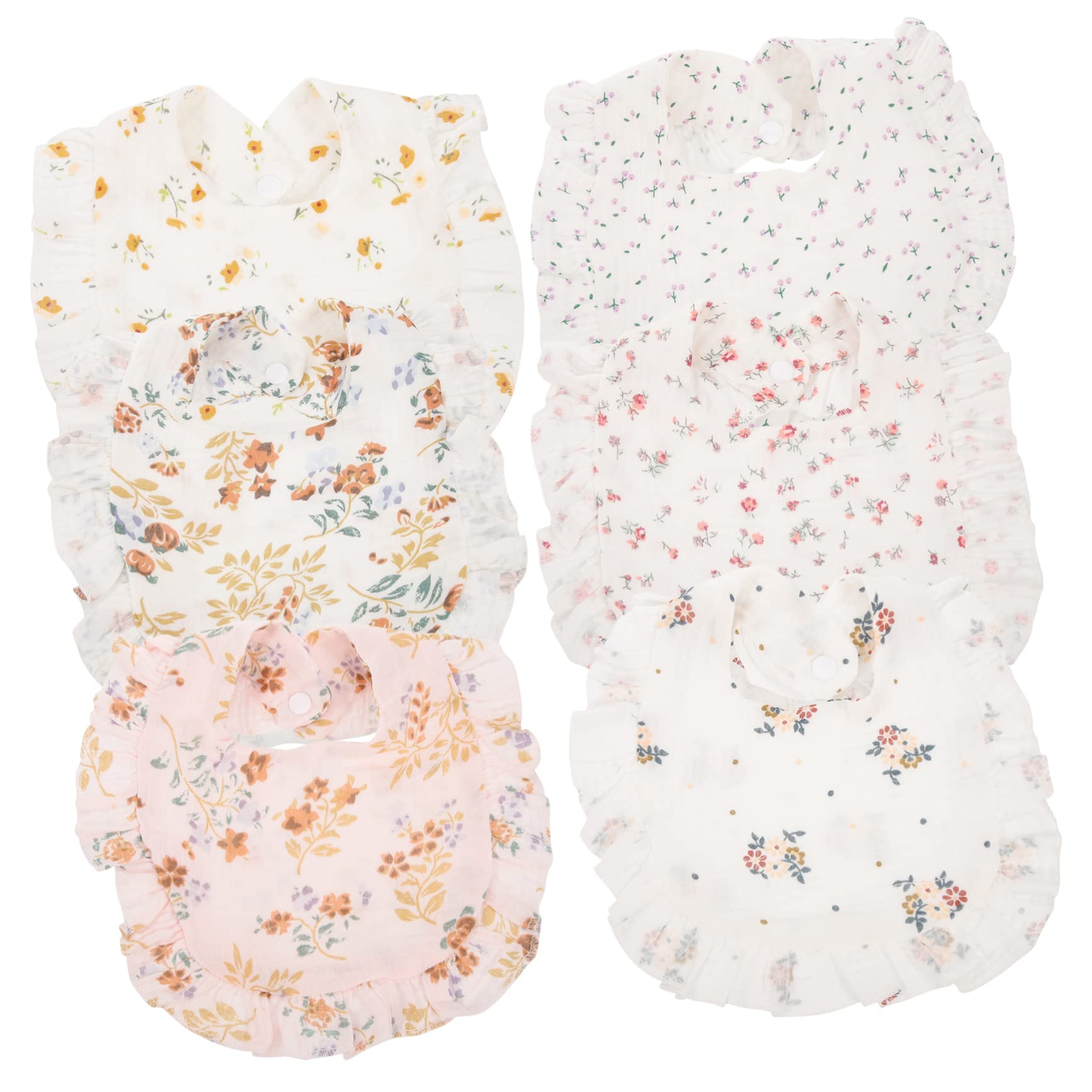 Abaodam 12 Piezas Bolsa De Saliva De Bebé Baberos Bandana Baba Baberos De Bandana Para Bebé Giratorios De 360 ​​° Toallas De Saliva Para s Toalla De a De Algodón
