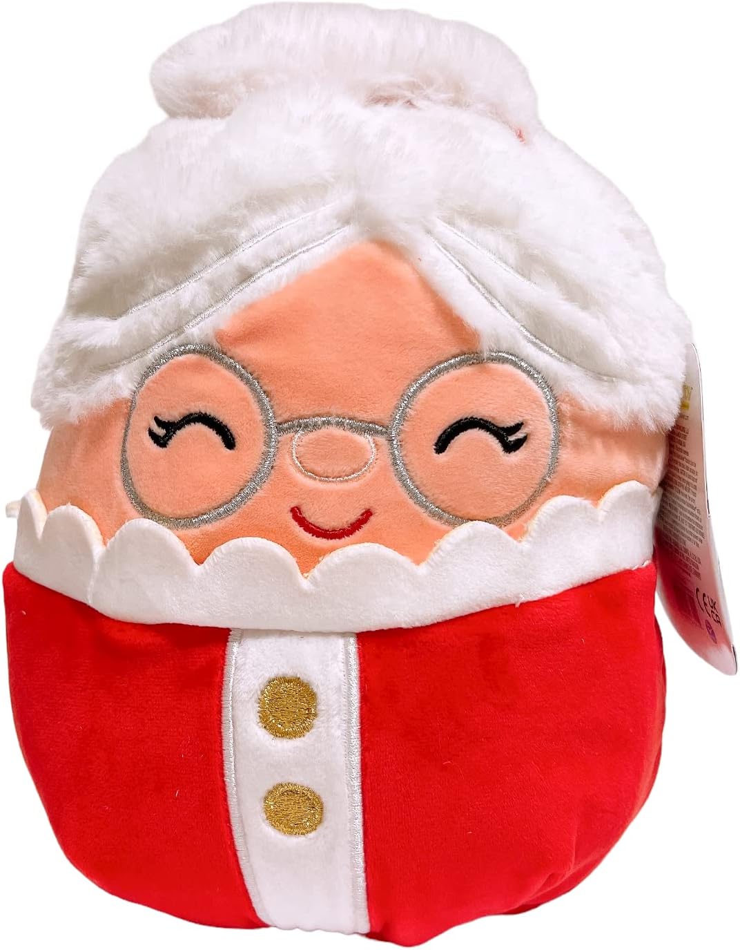 Squishmallows Kellytoy Christmas Squad 8" Plush Doll (8" Nicolette Ms Santa)
