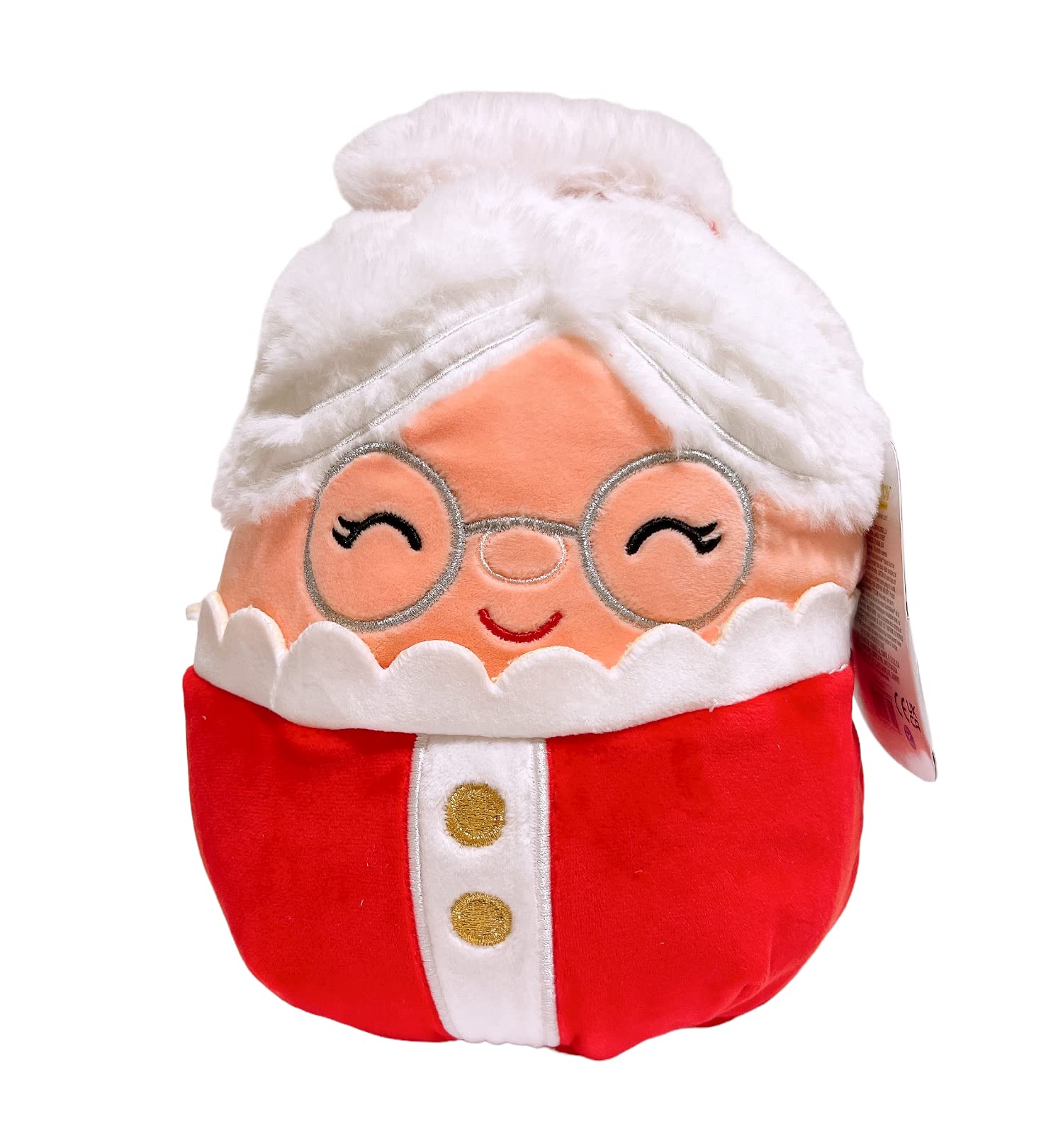 Squishmallows Kellytoy Christmas Squad 8" Plush Doll (8" Nicolette Ms Santa)