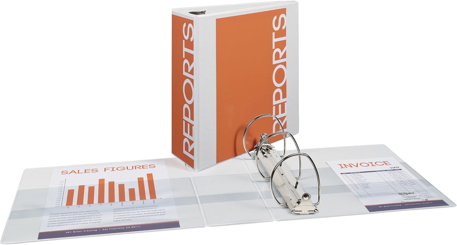 Avery 780 Sheets View Binder (09801BD) Office Products