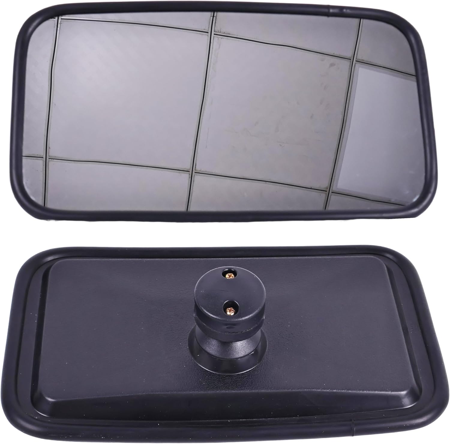 7" x 12" Tractor Mirror Universal Replacement Compatible with Case IH, John Deere, Massey Ferguson, New Holland, Challenger, White, AGCO