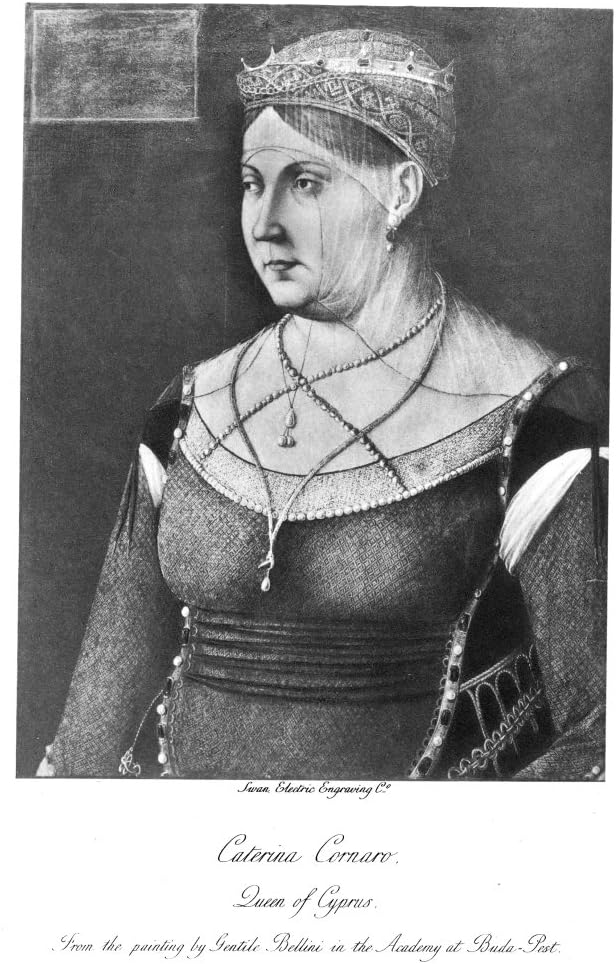 Caterina Cornaro (1454-1510) Nqueen Of Cyprus 1474-1489 Gravure 1900 After A Painting By Gentile Bellini Poster Print by (18 x 24)