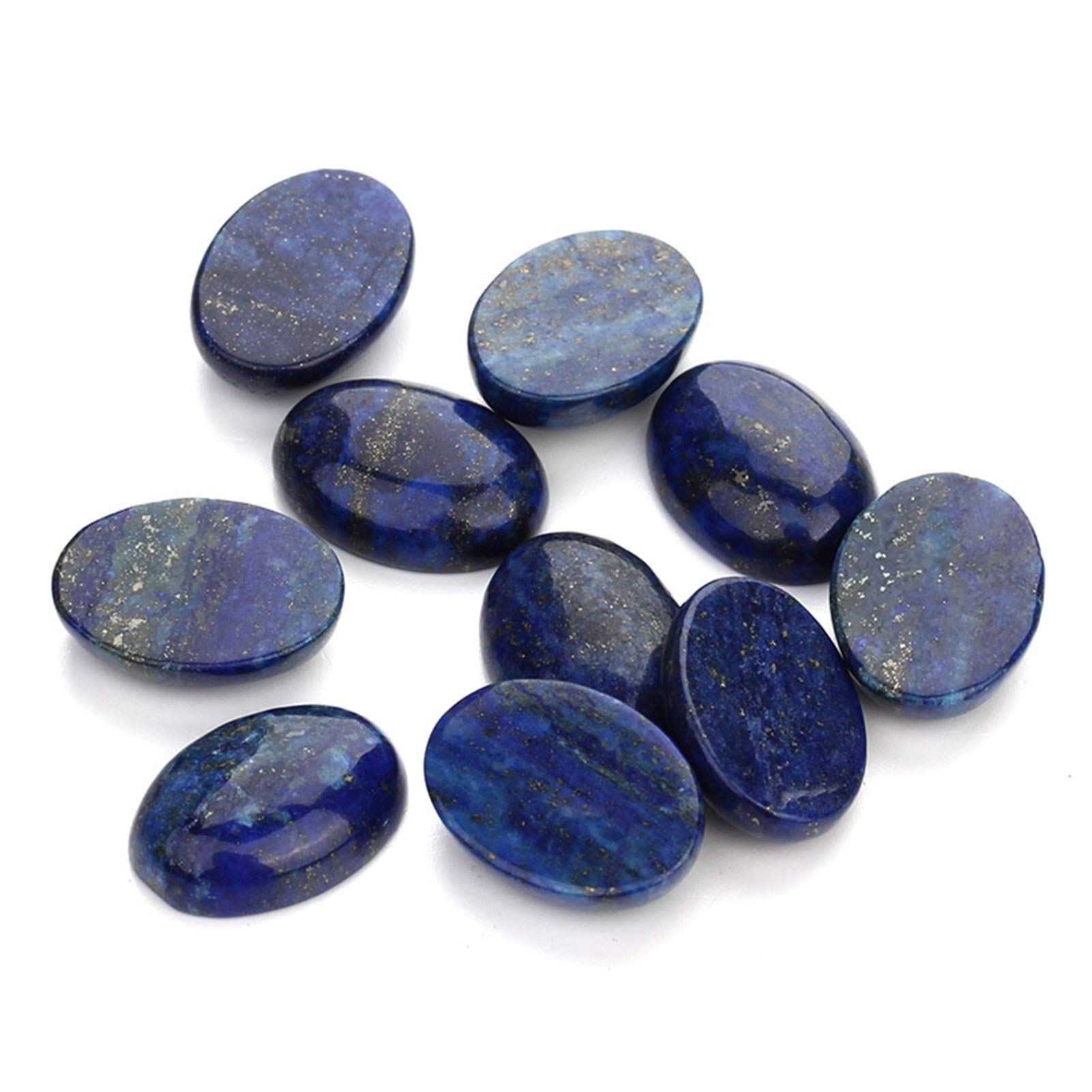 Lapis lazuli de qualité supérieure 18x25mm lot de 10 pierres polies