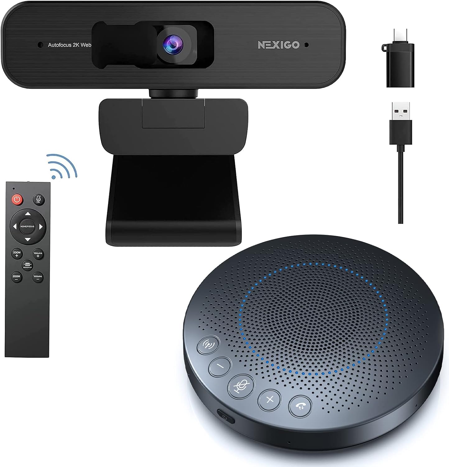 NexiGo Zoom Certified cam Kits, N940P 2K cam with