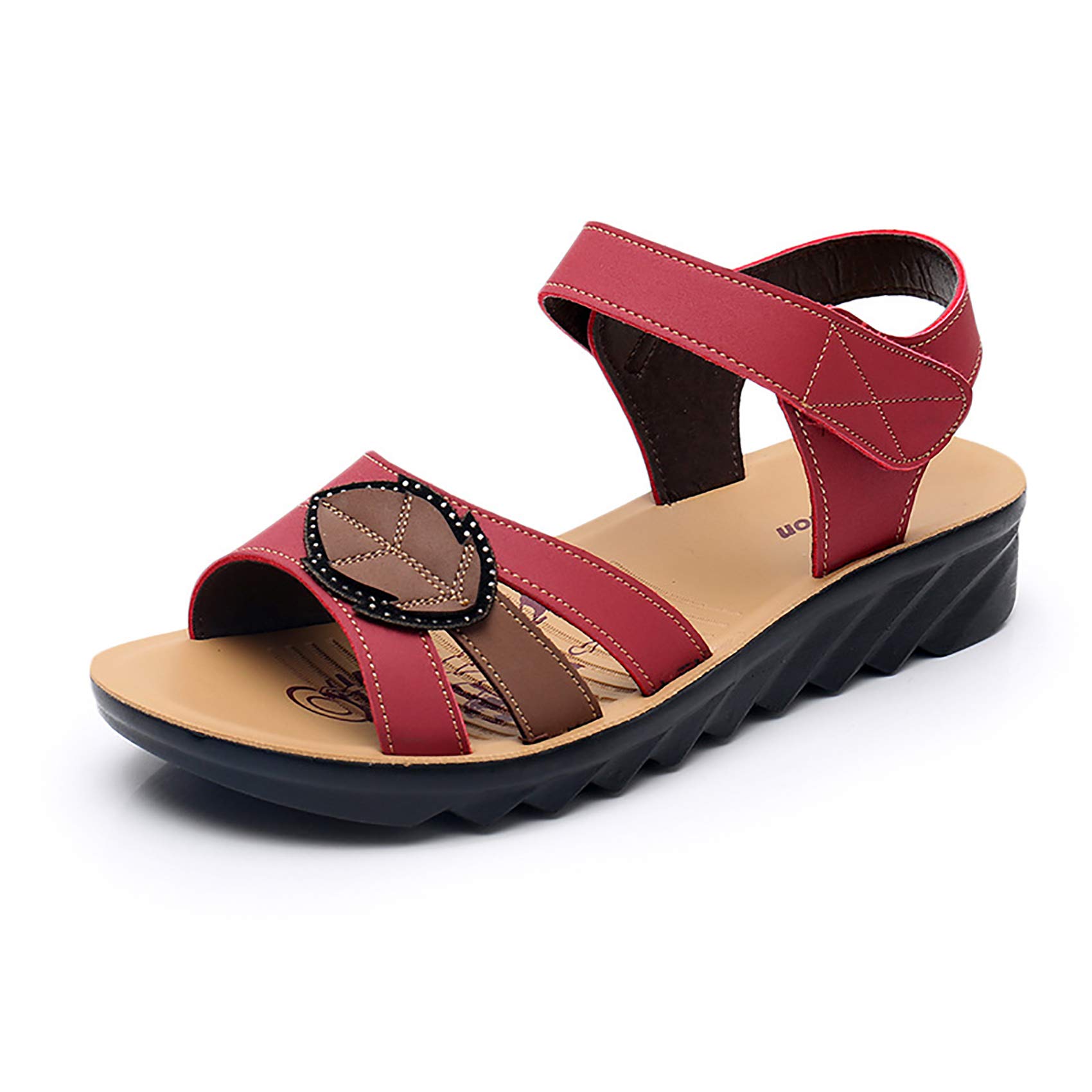 Sandalen dames zomer slippers Boheems Open Teen Platte
