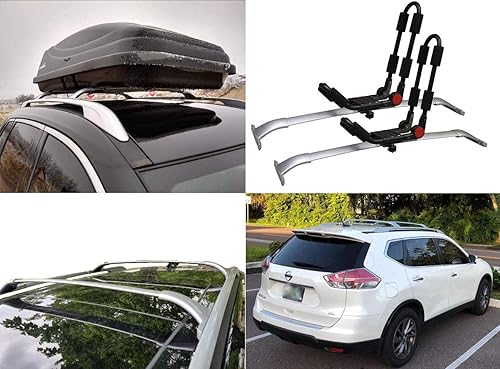 Miniatura 8 de BRIGHTLINES - Barra transversal para techo compatible con Nissan Rogue 2014-2019
