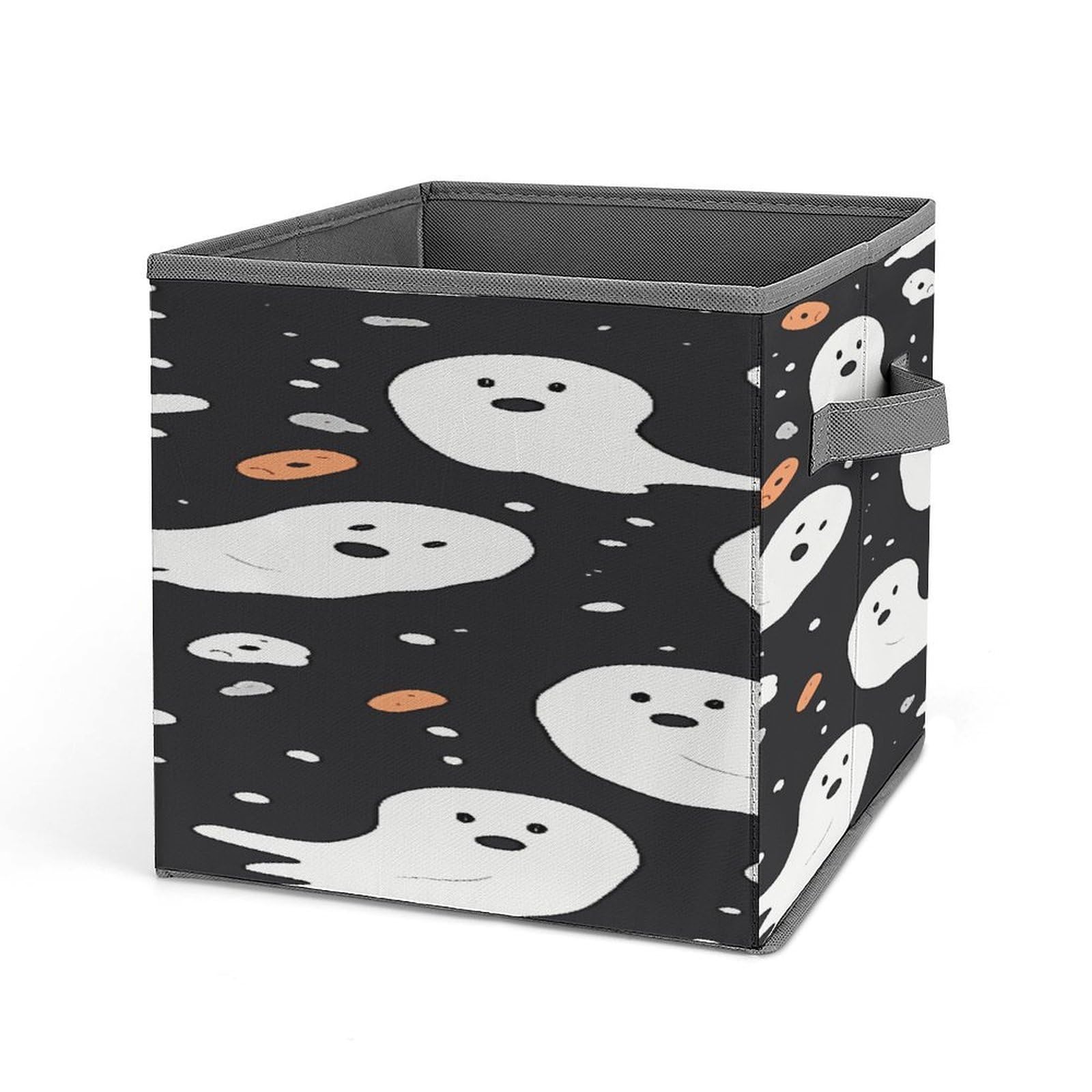 Fekiloot Style Cute Ghost Halloween Pattern Storage Bins Storage Baskets