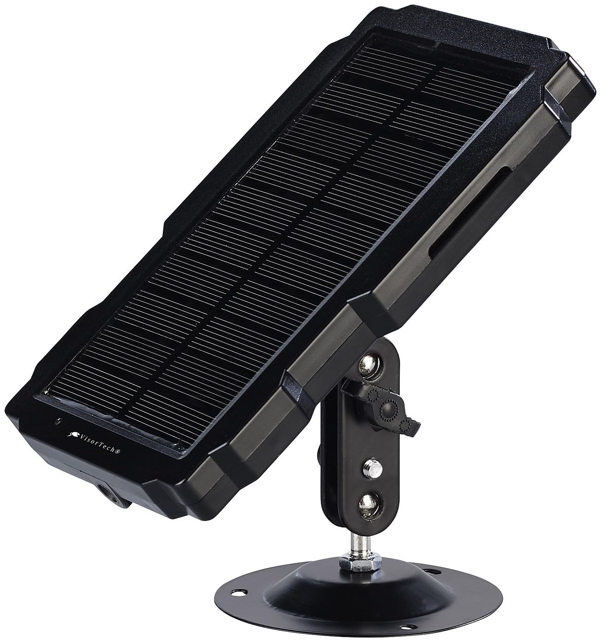 VisorTech Solarpanel Wildkamera: Akku-Solarpanel für Wild- und Outdoor-Kameras, 6 & 12 Volt, 5.000 mAh (Wildkamera 12V, Solar für, 6V)