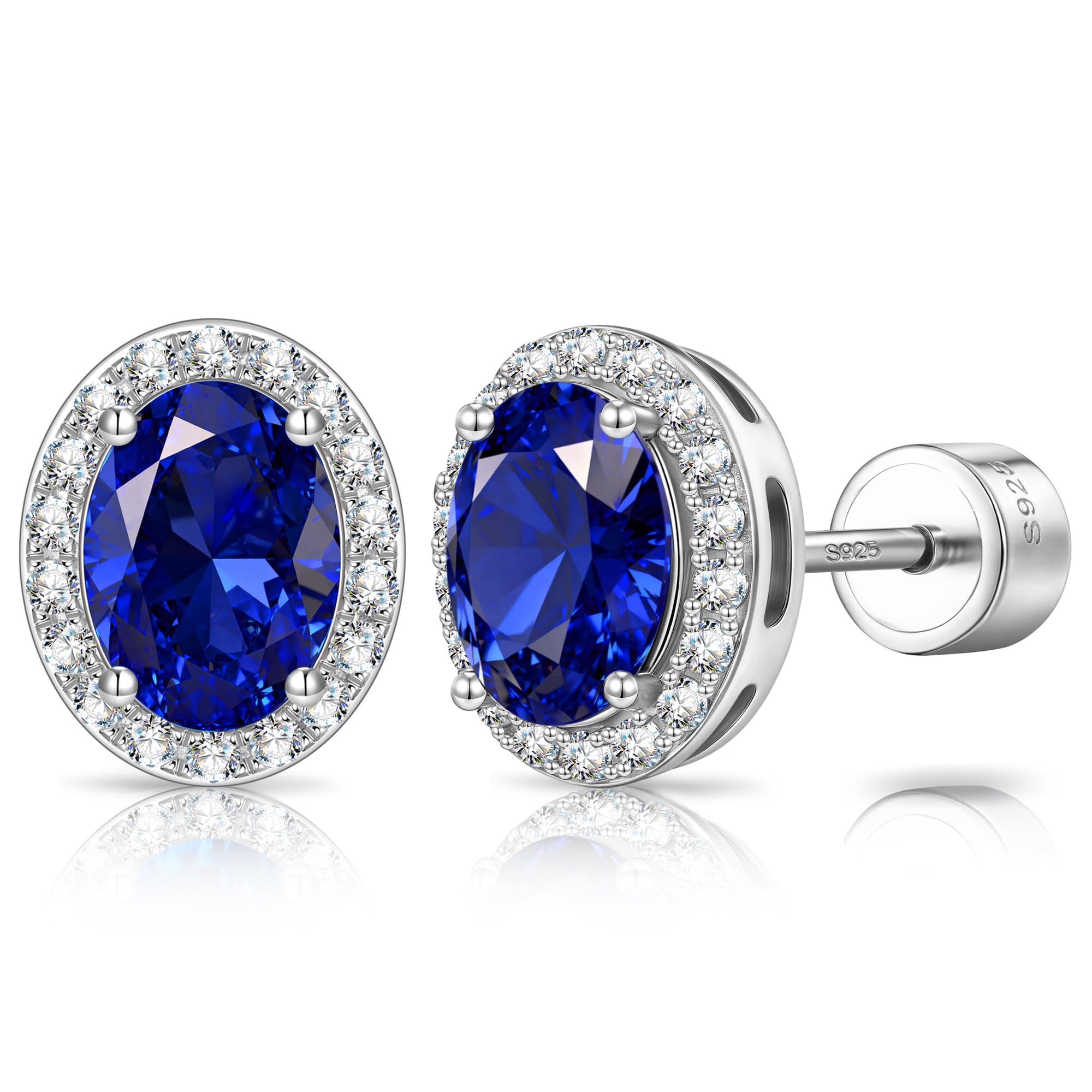 ININY Lab Sapphire Earrings