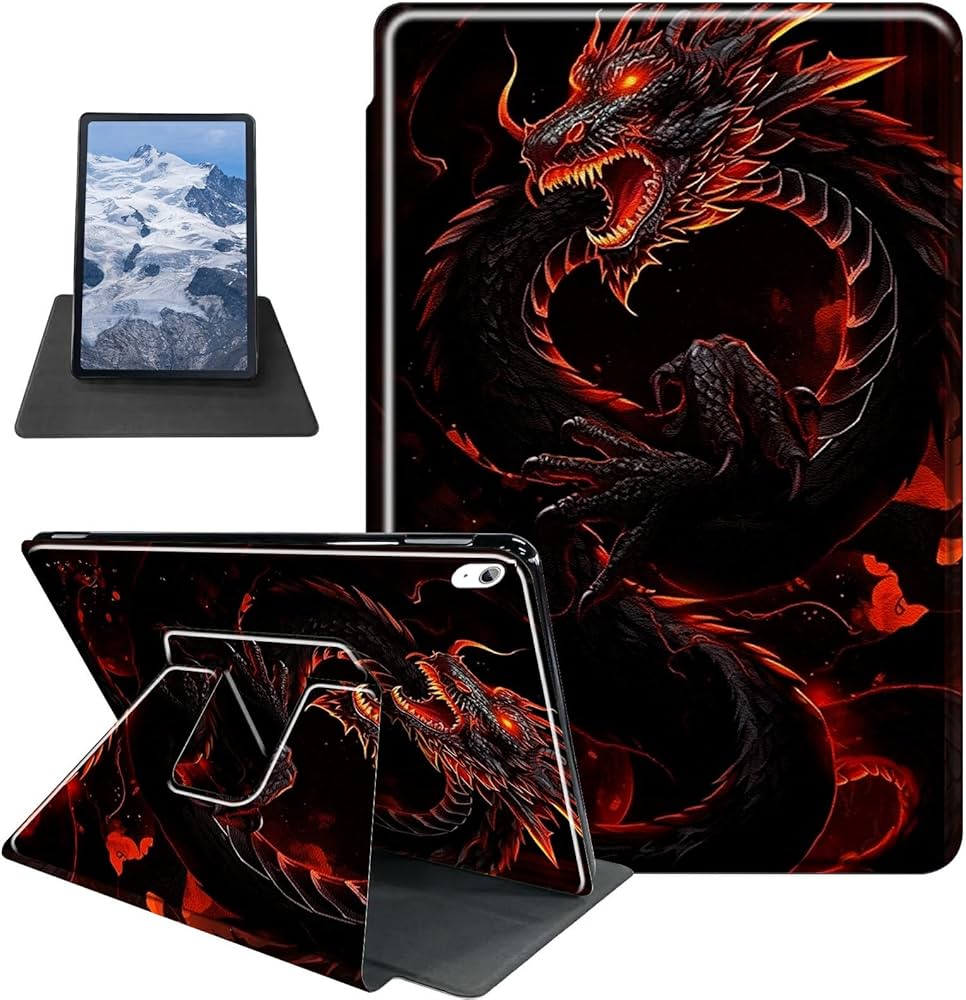 Amazon.com: Red Dragon Pattern Case for iPad Air 11 Inch Case M2