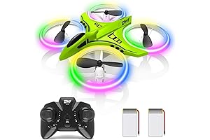 Hover Star 2.0 Mini Nano Drone for Beginners, Crash Proof LED Night Lights