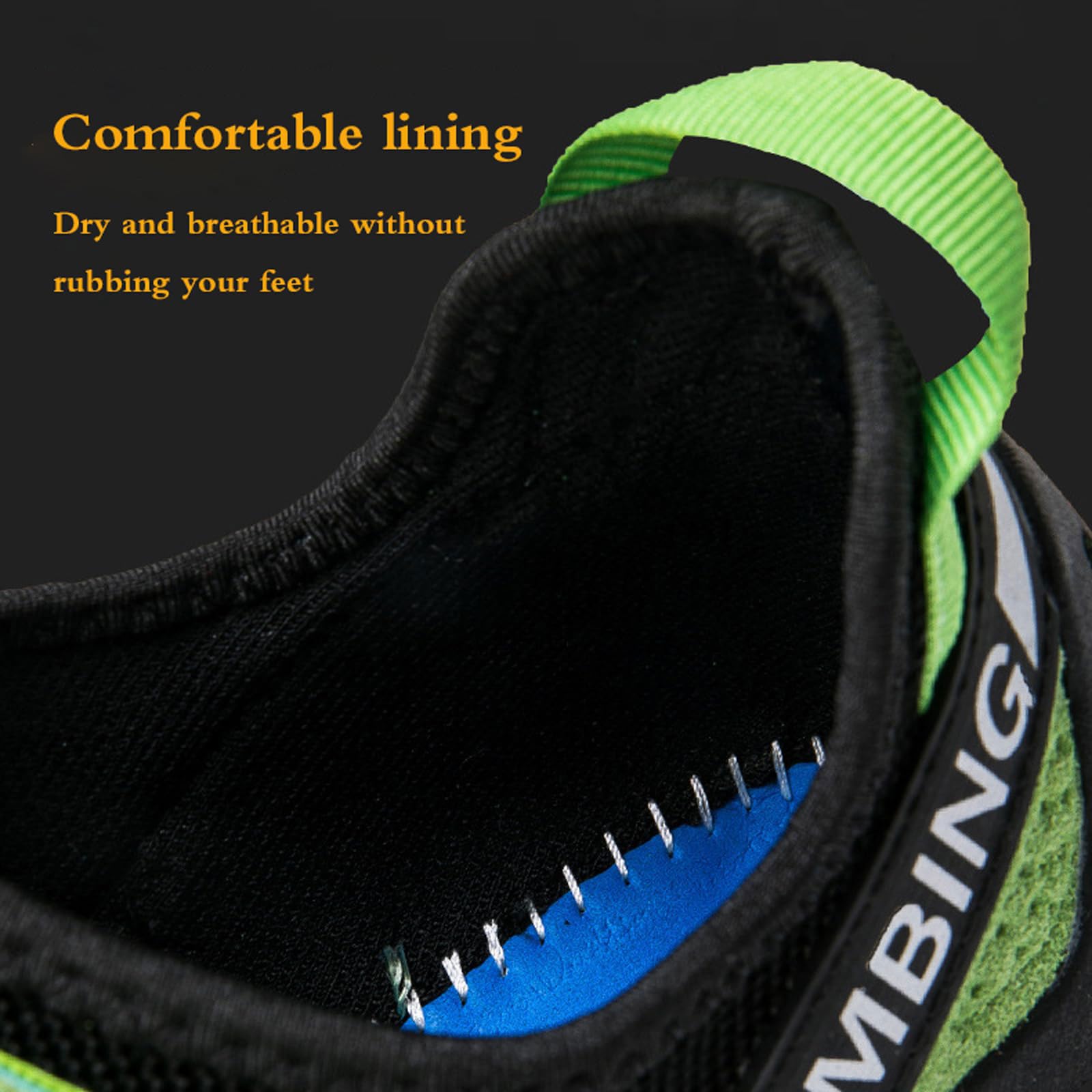 Scarpe da Arrampicata da Uomo e da Donna,Leggere,Antiscivolo,per Interni ed Esterni,per Principianti,scalatori Professionali,Boulder,Facile da Indossare e da togliere per Bambini