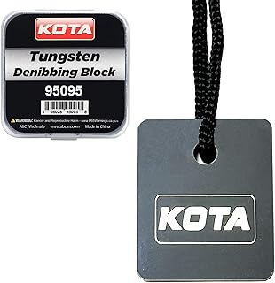 LAUCO Tungsten Denibbing Tool – Paint Run Removal Block with Denibbing Blade for Dust Nibs, Drips, Sags, Overspray & Imperfections, 95095, – Pro Auto Body & Wood Finishing Tool