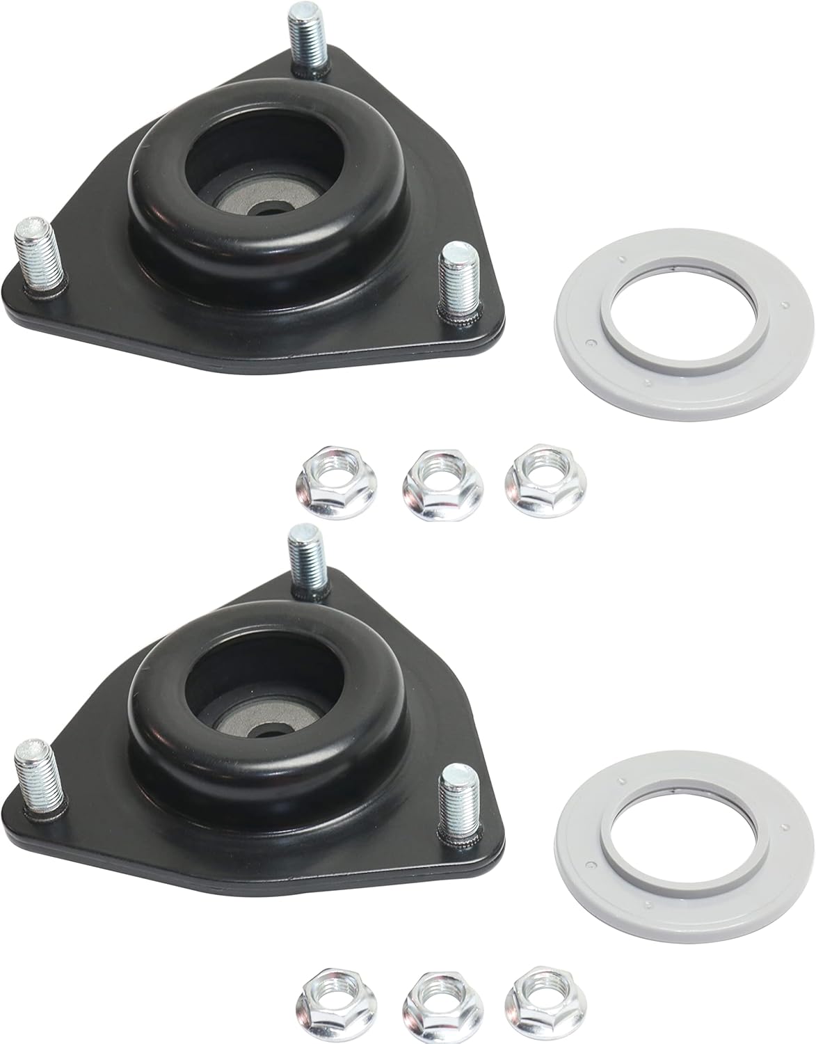 Garage-Pro Front Set of 2 Suspension Strut Mount Replacement for Mitsubishi Outlander Sport 2011-2019 Lancer 2008-2017 Outlander 2007-2013 RVR 2011-2015 FWD Front Wheel Drive