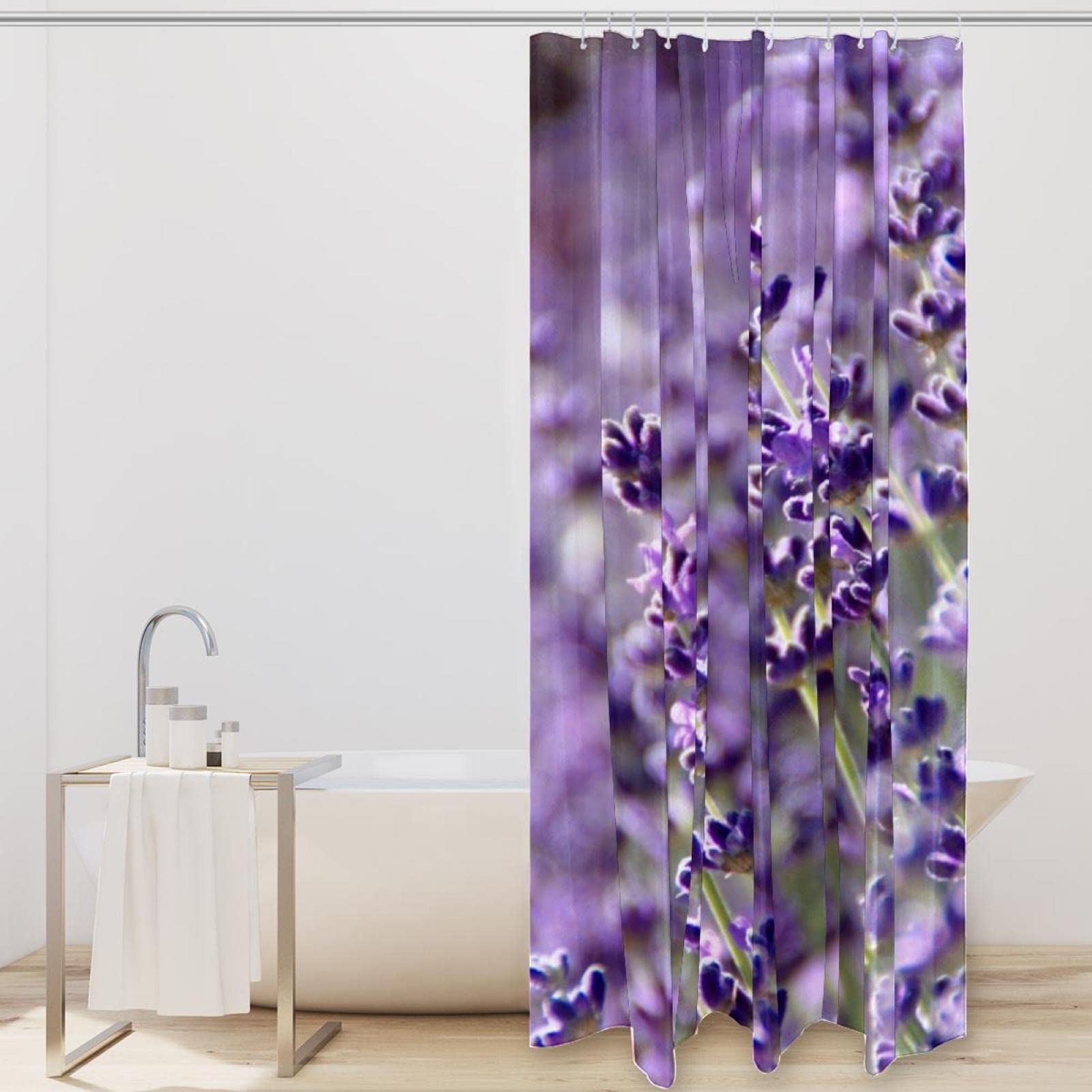Tenda Da Doccia Cappella Con Campo Di Lavanda, Plateau De Valensole Provenza Fran 49604933