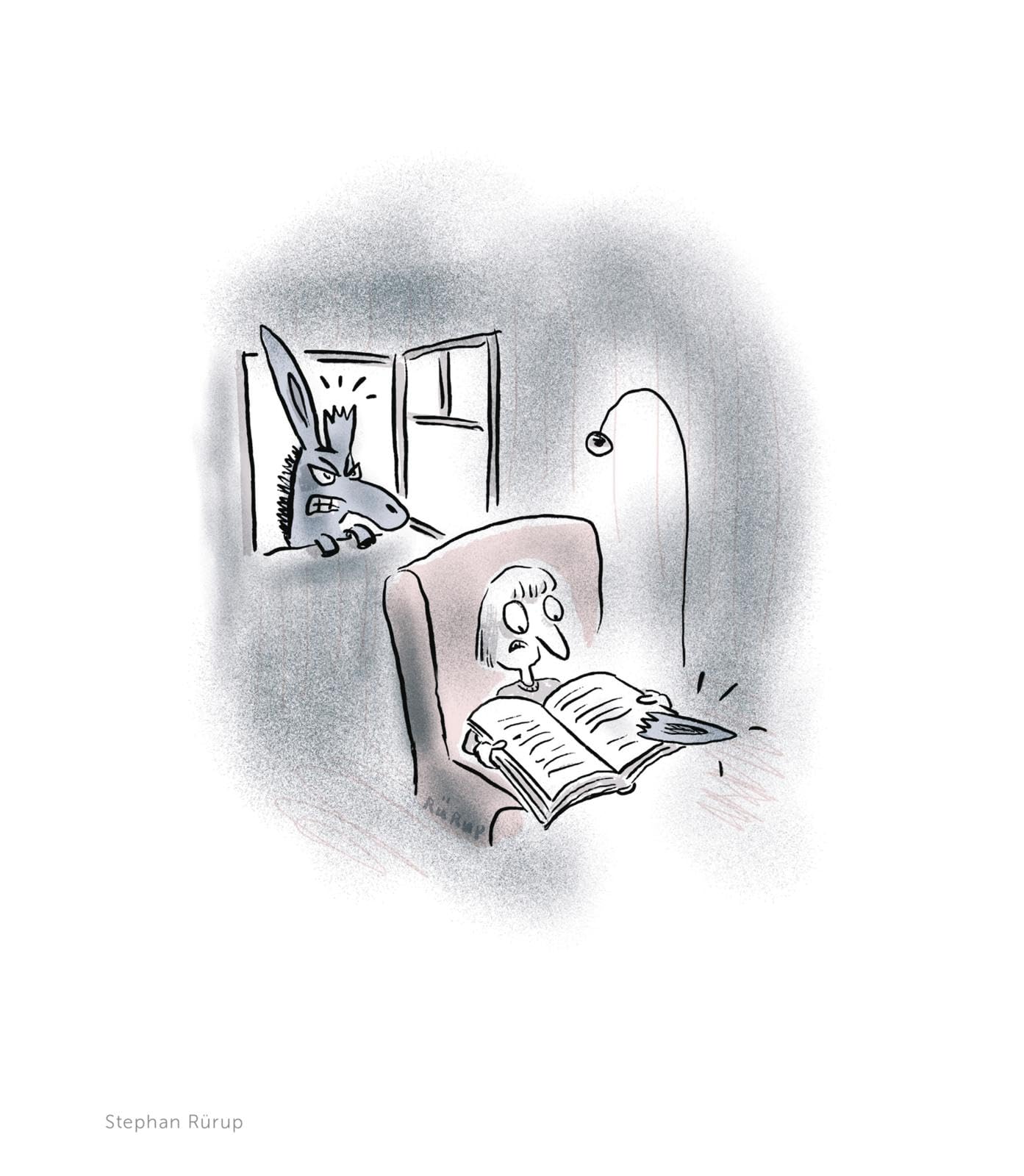 Cartoons zur Literatur: Ernsthafte Dichtung in lustigen Bildern