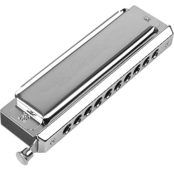 Amazon.com: Chromatic Harmonica Key of C 10 Hole 40 Tone
