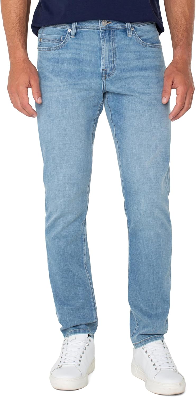 Liverpool Mens Regent Relaxed Straight Jeans