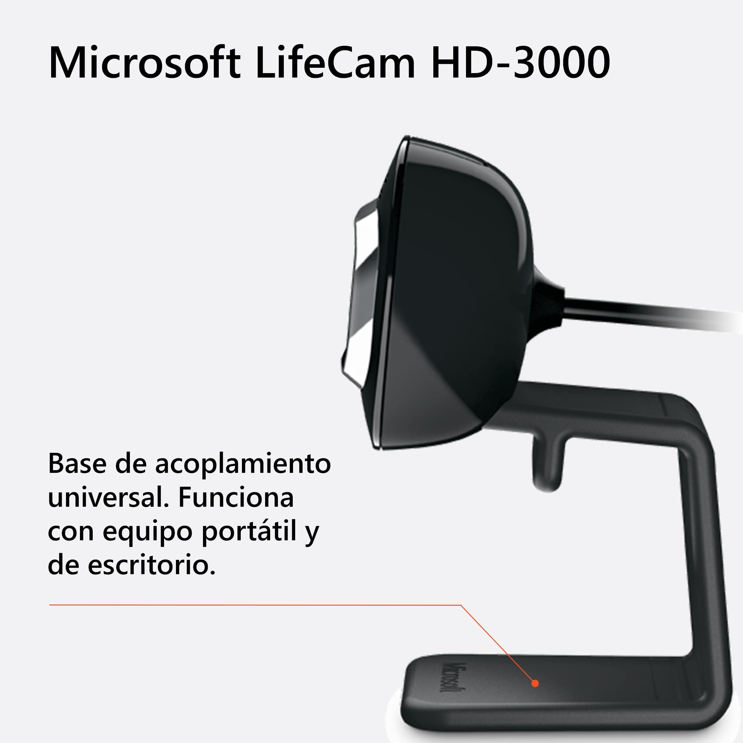 Microsoft T3H-00013 HD-3000 LifeCam Webcam
