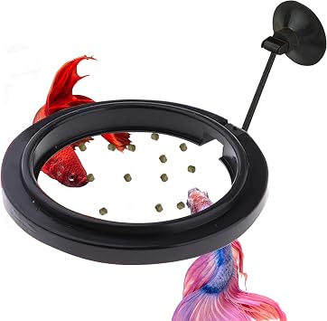 FREESEA Fish Feeding Ring for Aquarium Round Floating Food Rings for Betta Turtle Tank