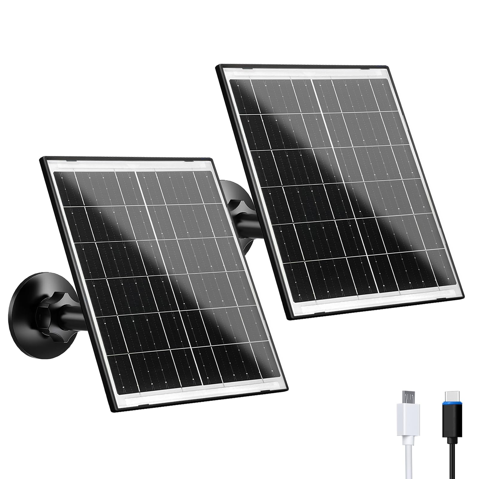 Panneau solaire pour Eufycam pour sécuriser la maison sans recharger la batterie - Zivif 10W