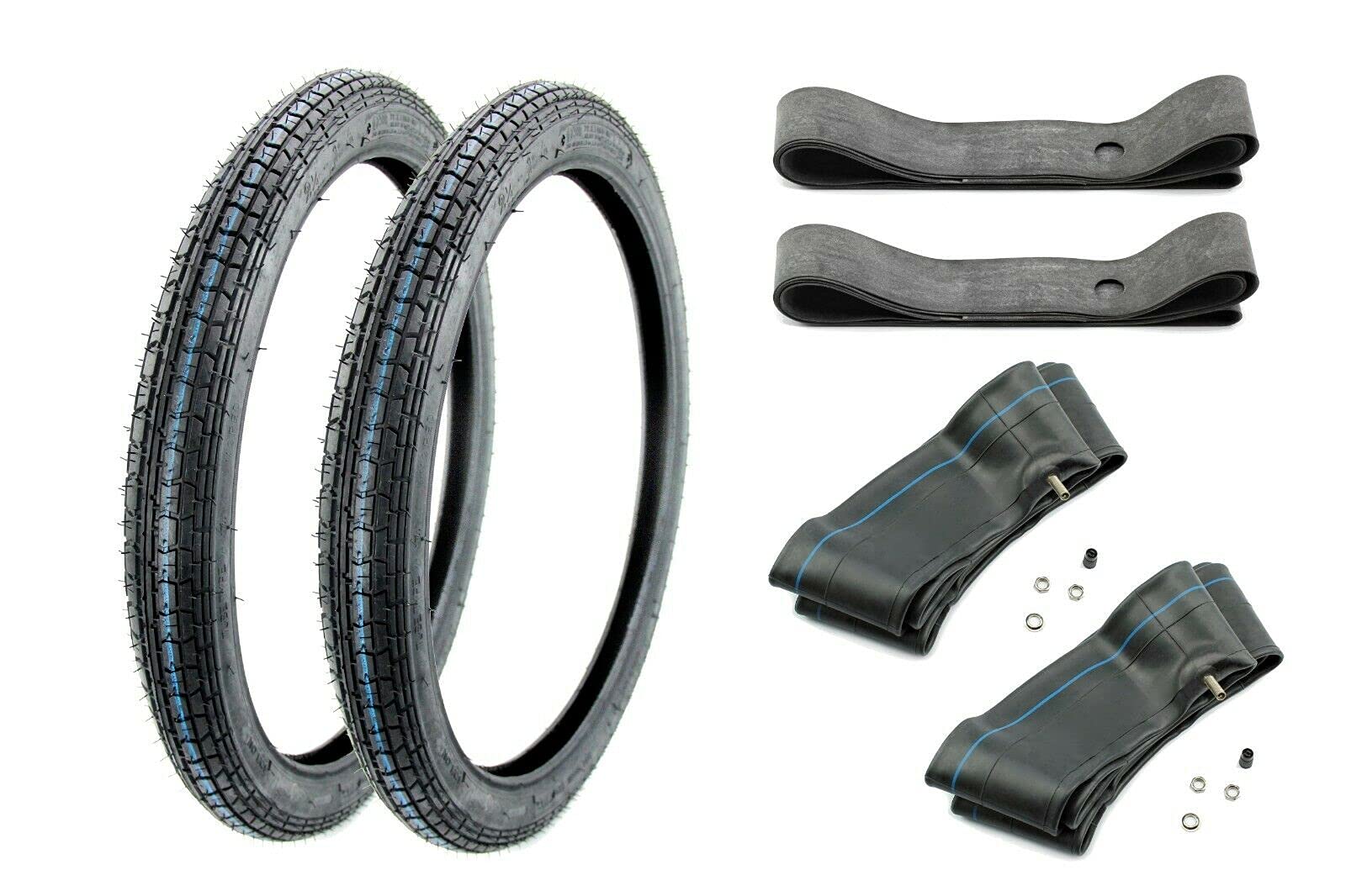 Paket] 2x KENDA Reifen 2,25 X 19 Zoll, Profil K251A, TT, 30B Für