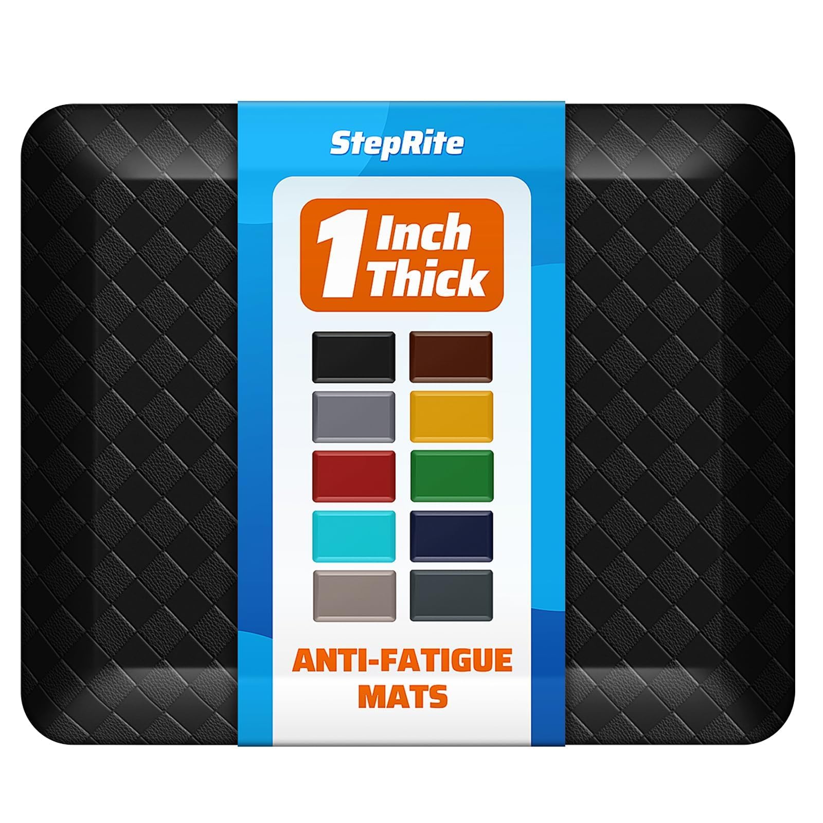 1" Thick Kitchen Mats for Floor, Water Resistant Floor Rug,Black/32" x 20" — Amazon image 13