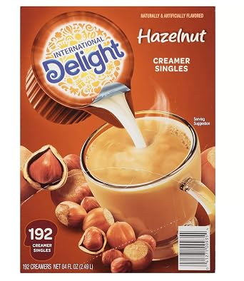 دجاج القهوة الدولي البندق ، 84 Fl Oz ، 192 Count