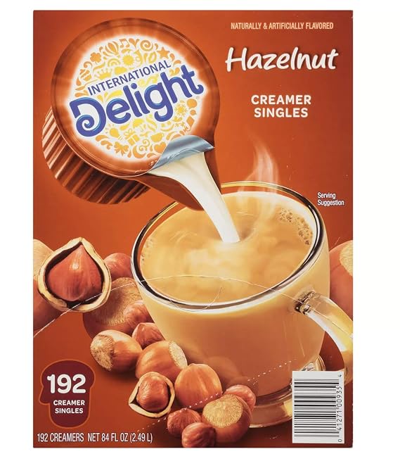 دجاج القهوة الدولي البندق ، 84 Fl Oz ، 192 Count