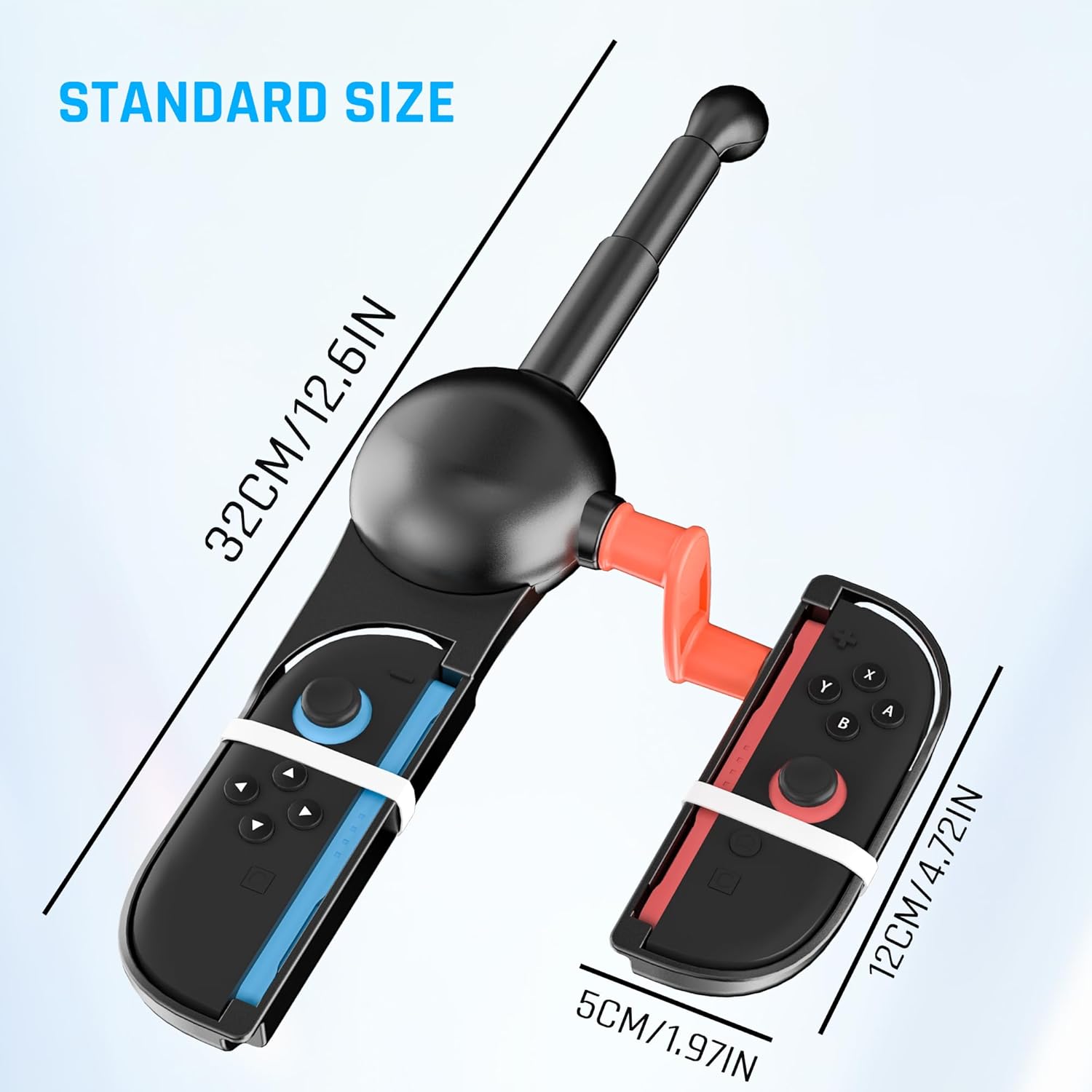 PAWDIARY Fishing Rod for NS/OLED/Switch 2, Switch Fishing Game Controller Handle Accessiries Compatible with Bass Pro Shops: The Strike Championship Edition and Legendary Fishing -2025 Edition - Image 6