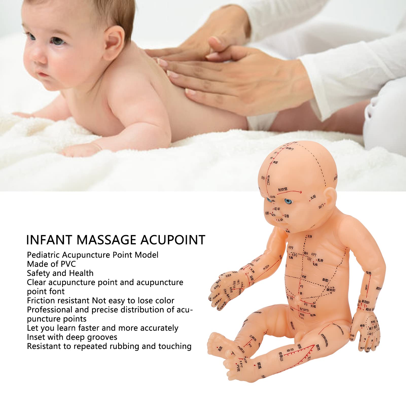 Amazon.com: Babies Acupuncture Massage Model, Pediatric Training