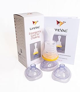 LifeVac - Choking Rescue Device Standard Kit for Adult and Children First Aid Kit, Portable Choking Rescue Device, First Aid Choking Device