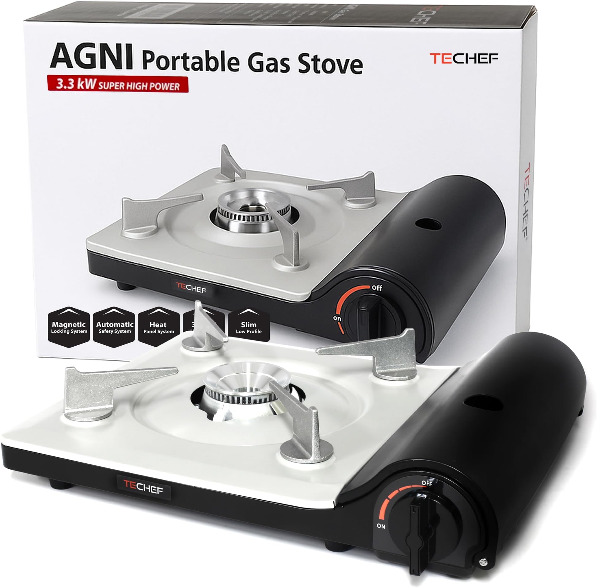 TECHEF - AGNI Portable Butane Gas Stove Burner, Made in Korea