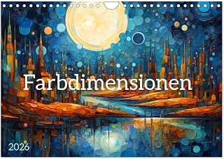 Color dimensions, US-Version (Wall Calendar 2026 DIN A4 Landscape), CALVENDO 12 Month Wall Calendar