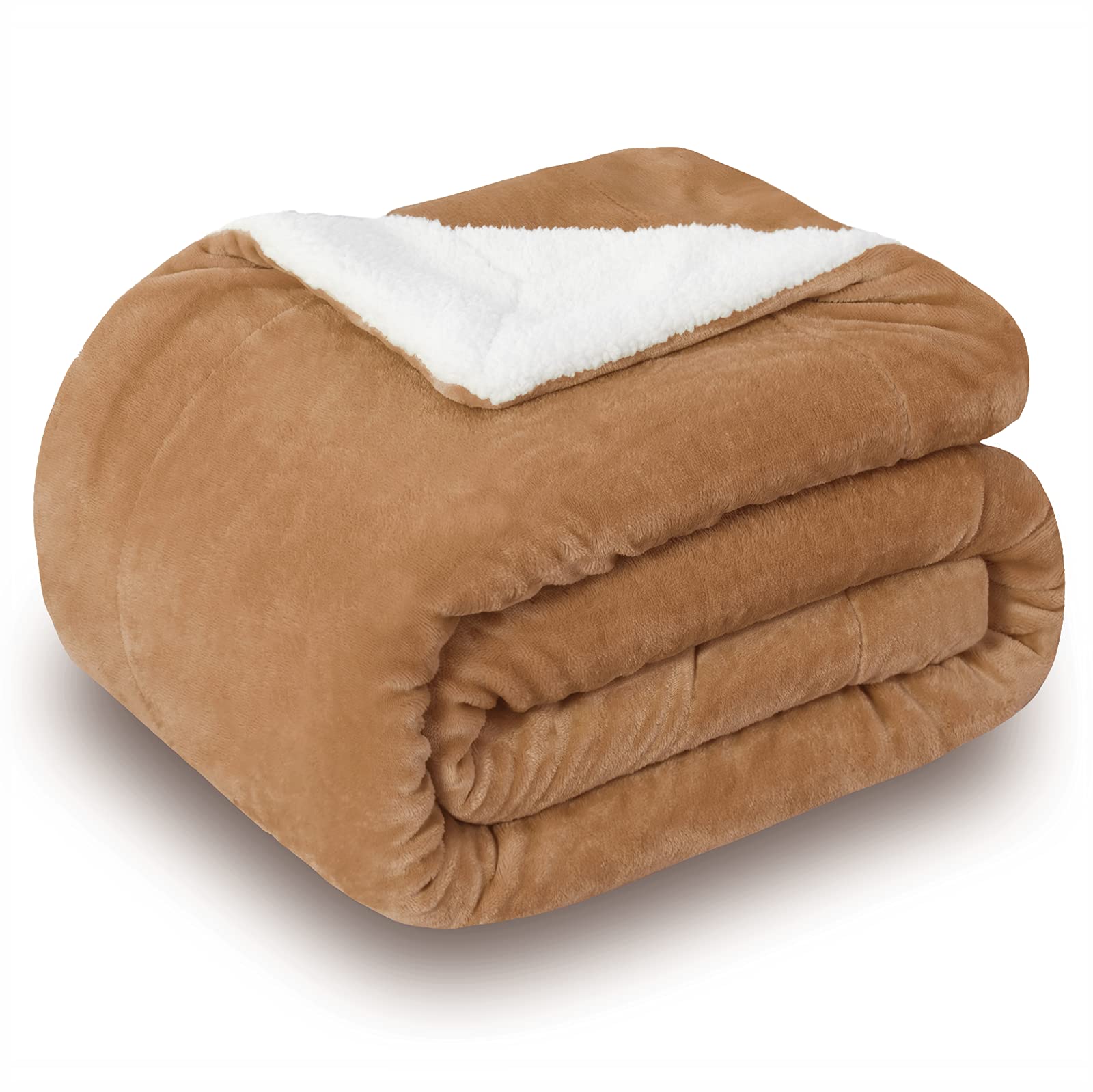 Couverture polaire contre le froid plaid Sherpa ultra doux 150x200