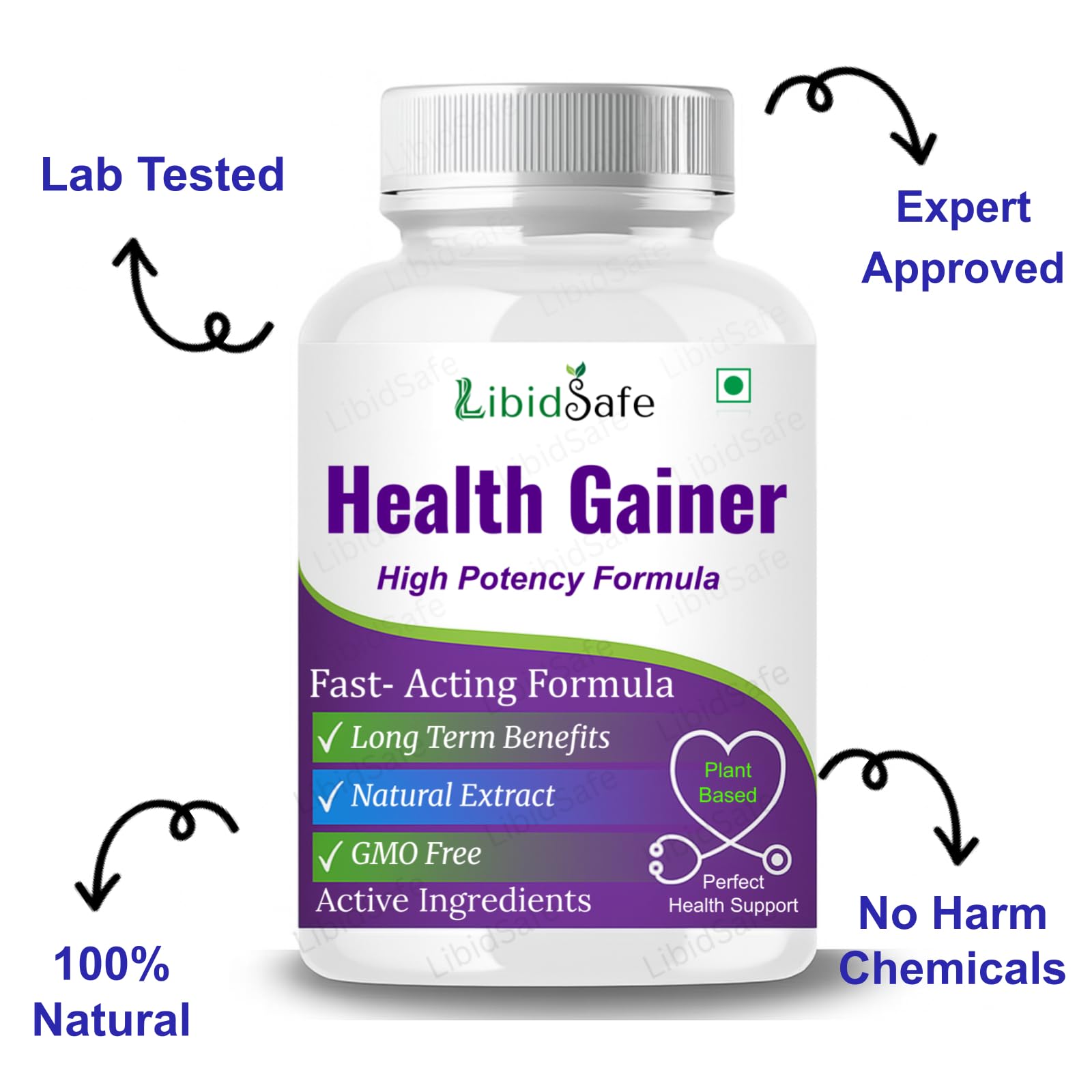 Ayurvedic Health Tone Weight Gainer Capsules - may support Your Health and Tone Faster with Our Superior Formula - Achieve Your Weight Goals Effortlessly