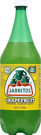 Jarritos Soda, Grapefruit, 1.5 Liter
