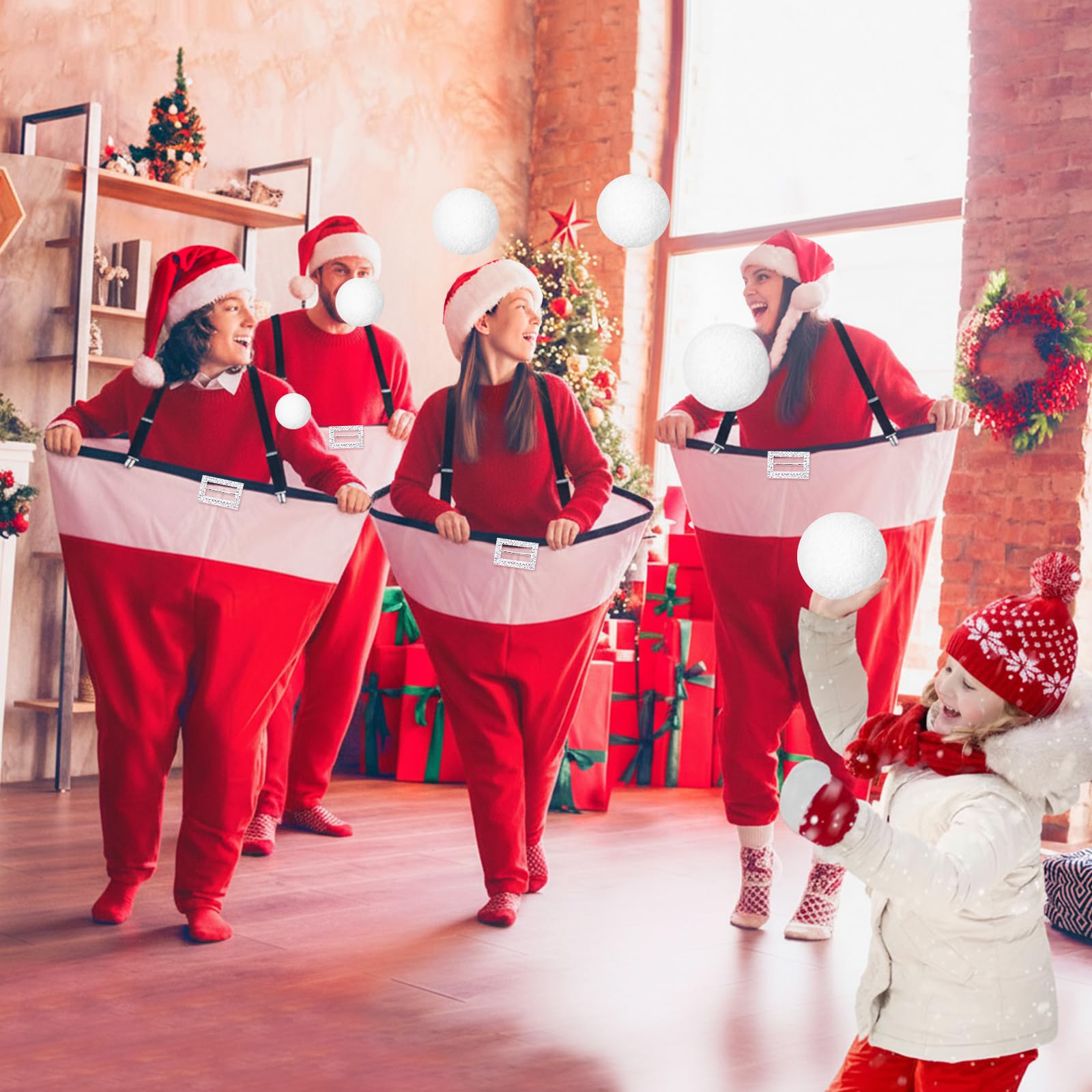 dress up santa party game Amazon.com: VioraWhite Santa Pants Snowball Fight Red and White Christmas  Snowball Activity Toss Game with 20 Fake Snow Balls and 4 Pants Christmas  Party Activities Families Yard Indoor Outdoor for Ring Toss :
