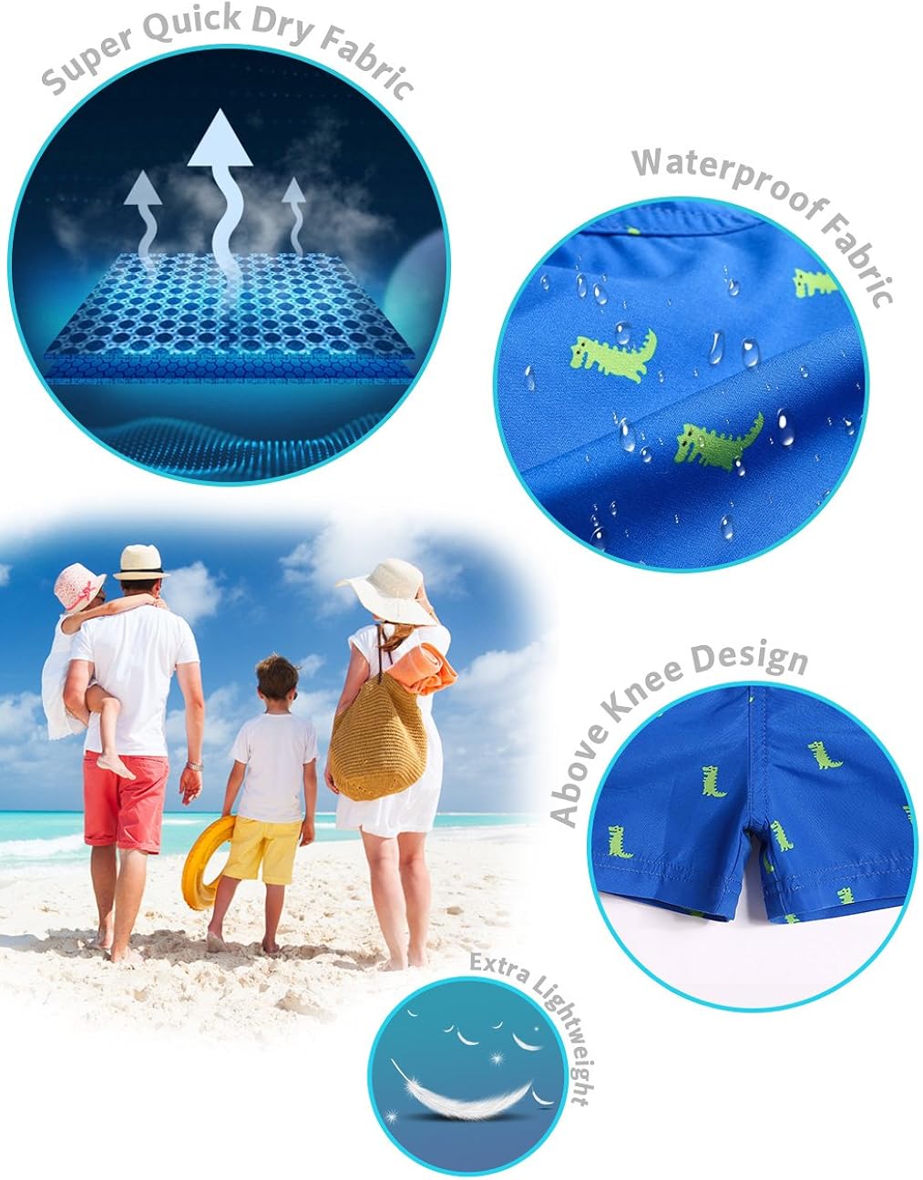 maamgic Swim Trunks Boys Toddler Bathing Suits for Kids Swimwear Baby Boy Swimsuit Boys Swim Shorts: Clothing, Shoes & Jewelry