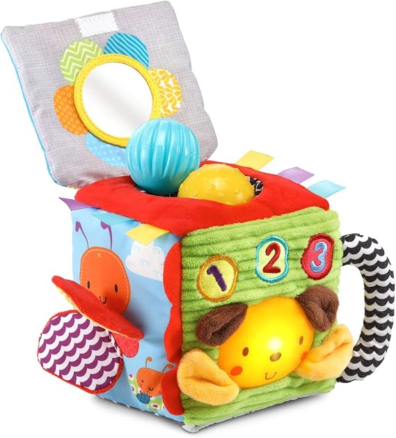 VTech Soft and Smart Sensory Cube, Multicolor