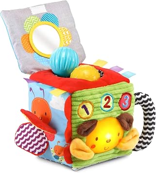 VTech Soft and Smart Sensory Cube, Multicolor