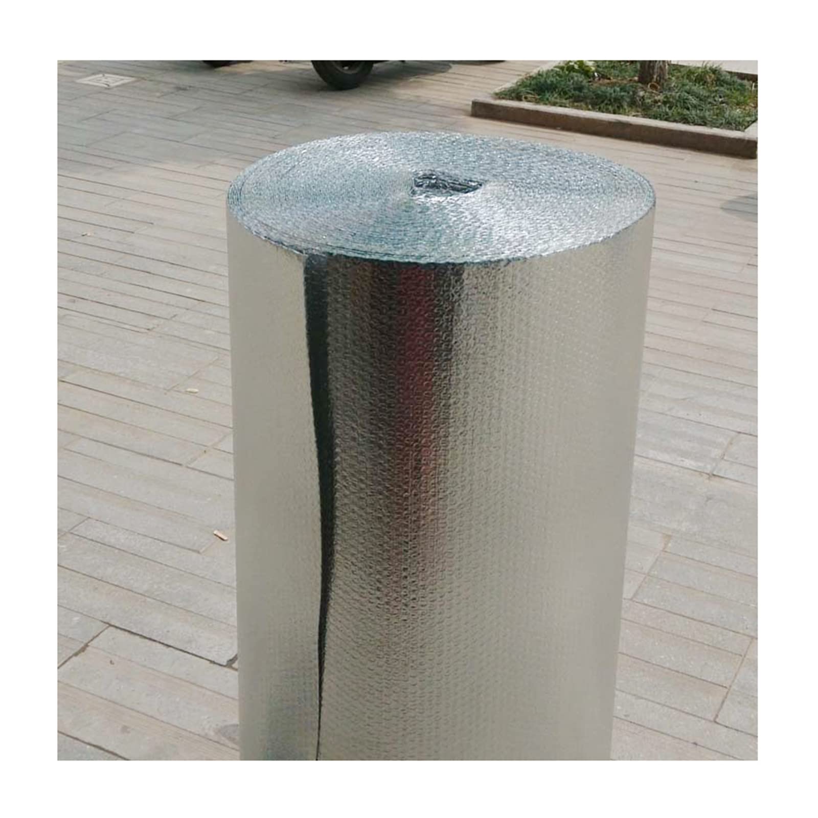 Insulation roll， Reflective Foil Insulation for Attics Windows Garages, Multiple Sizes 1-9 M², 3-10mm(3mm(thk),1*9M (9m²))