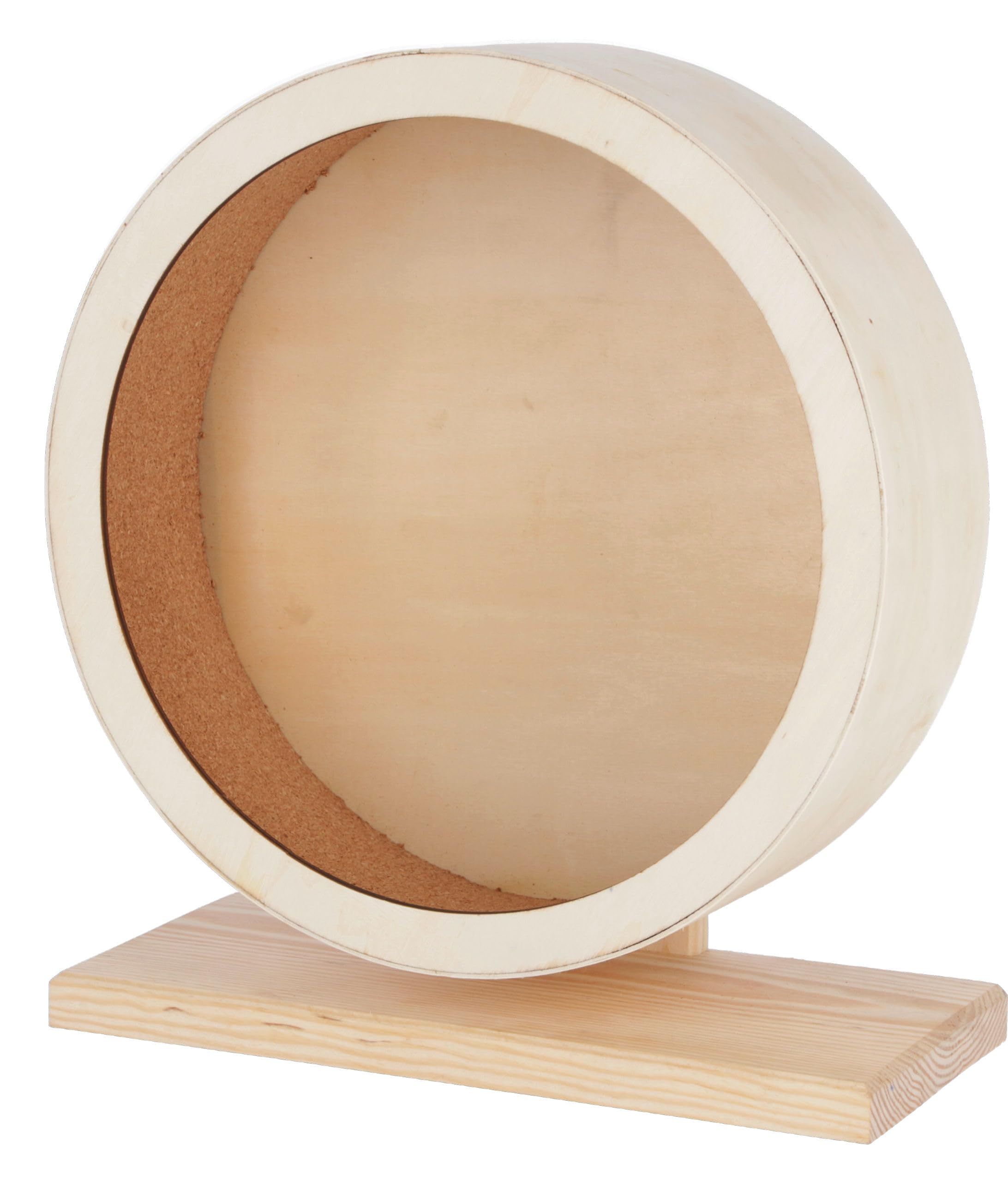 Kerbl Hamster Wood Wheel, Ø 29cm, Brown
