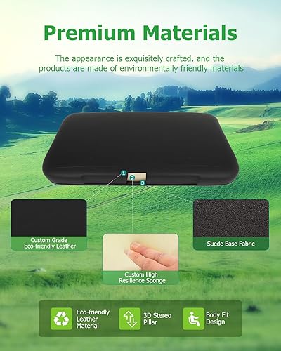 Miniatura 5 de Cojín inferior del asiento delantero para EZGO TXT 1994-up, cojín de asiento delantero de carrito de golf, negro, cojín de repuesto individual