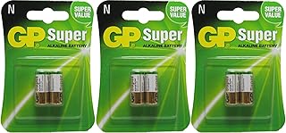 GP Alkaline Battery GP 910A, LR1 - N 1.5V, 3PACK X 2PCS