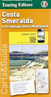 Costa Smeralda Regional Map TCI (English and Italian Edition)