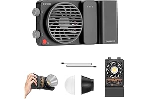 CINEPEER CX100 100W COB LED Video Light with 4500mAh Battery