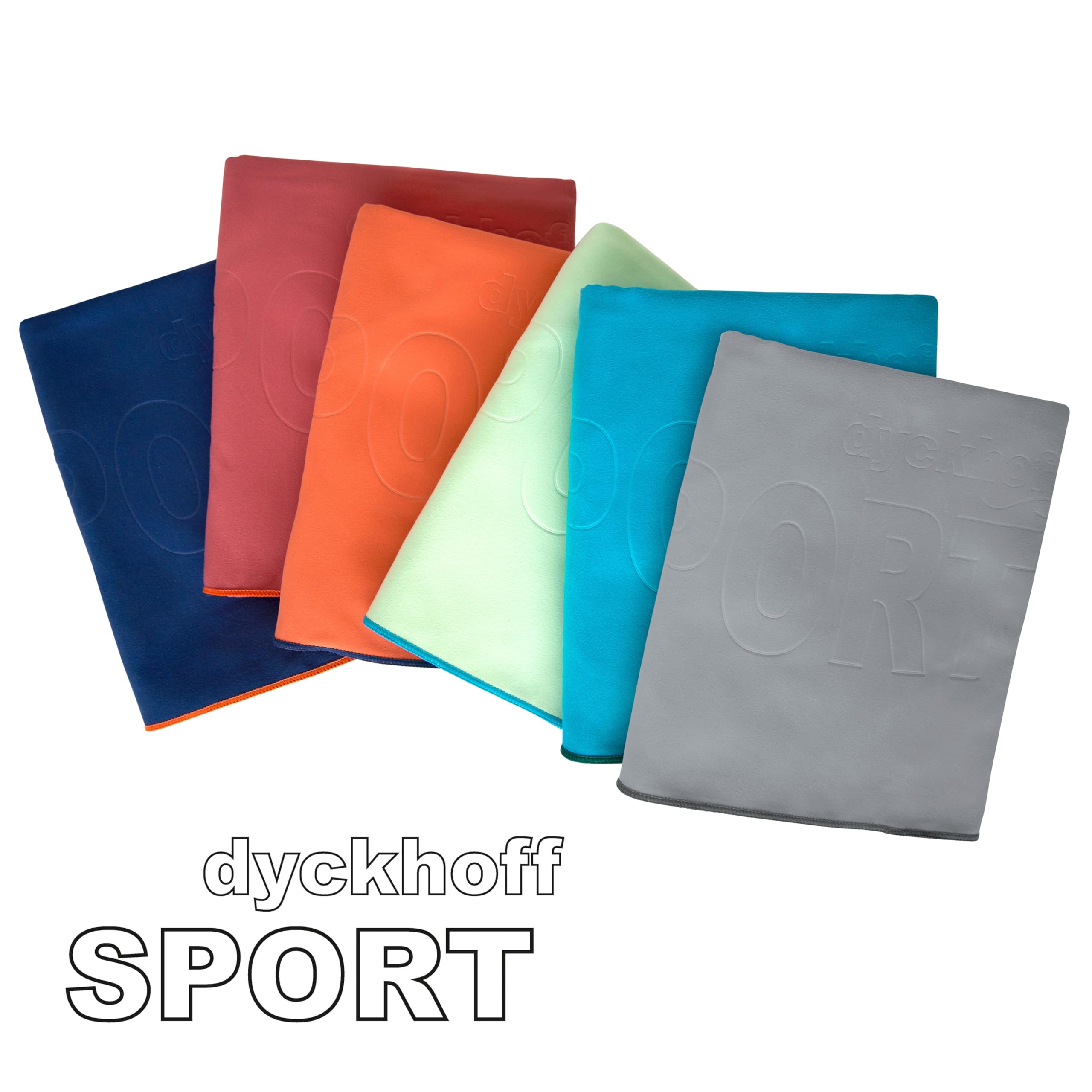 Dyckhoff Microfibre Sports Towel 60 x 120 cm Dark Blue
